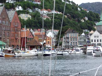 Als Päckchen im Stadthafen mit viel Schwell